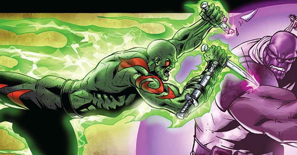 Drax mató a Thanos en Marvel Comics, a diferencia de la MCU