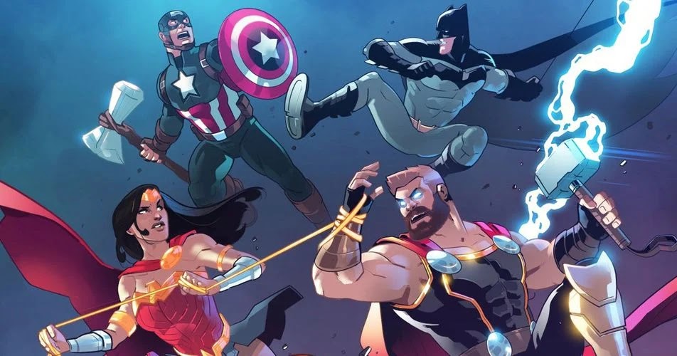 El artista de la Liga de la Justicia dibuja su propio Marvel vs. DC