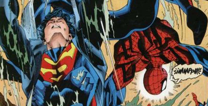 Cuando el Hombre Araña luchó contra Superboy, ¿quién ganó realmente?